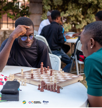 Three people posing together