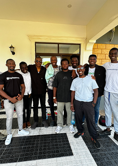 Group photo standing together